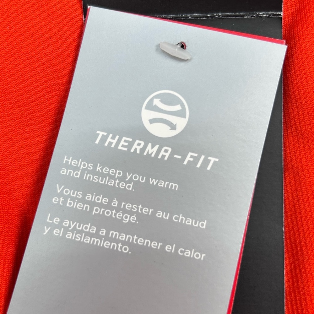 Nike Therma-Fit Training Hoodie Mens XL Orange Black Pullover  Sweatshirt NWT - Picture 12 of 15